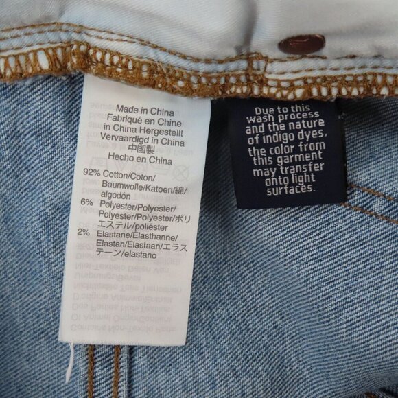 Madewell Womens 27 9in High Rise Light Wash Blue Denim Jeans Distressed Raw Hem - Picture 12 of 15